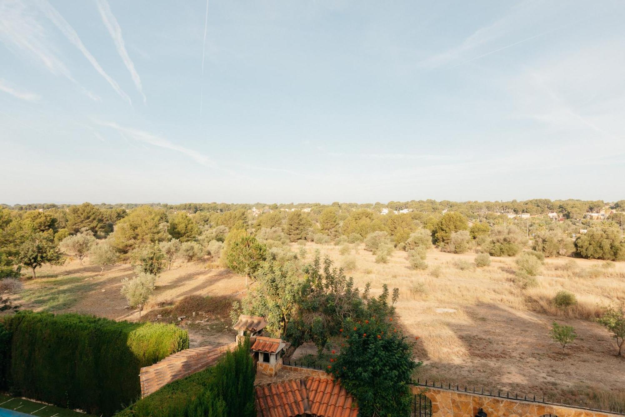 Chalet, Villa Rodeada De Naturaleza Piscina A Doce Klm De Valencia Y 7 Del Aeropuerto Valência Exterior foto